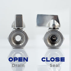 KeeRoarin stainless steel valve image, corrosion and heat resistance at a glance.