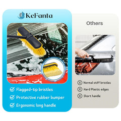 KeFanta extended pole for reaching high and low vehicle areas safely