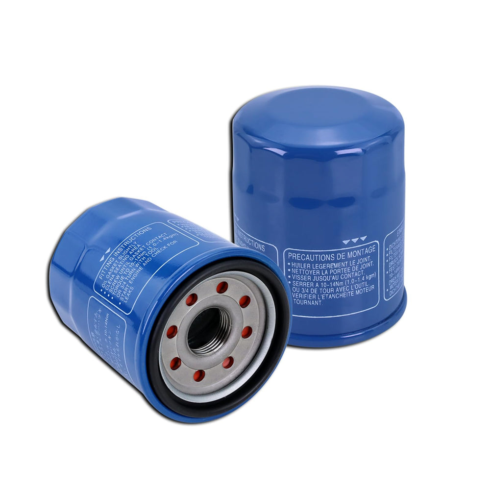 Kefly 15400-PLM-A02 oil filter front view for Honda/Acura engines, durable and reliable.