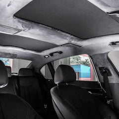 Kefly suede headliner in marine interiors for insulation