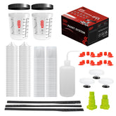 KEHE REFINISH disposable cup with lid and filter for precise spraying