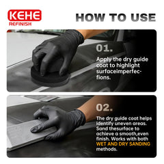 KEHE REFINISH wet and dry sanding compatibility supports flexible repairs.
