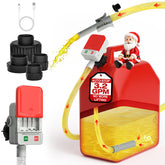 Keimi portable fuel transfer pump with auto-stop for spill-free refueling