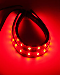 Keiurot red LED strip with 100 cm lead wire for easy wiring.