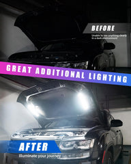 Keiurot automatic on/off switch activates when the hood is opened.