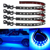 Keiurot blue LED strip for car interior lighting and ambient glow