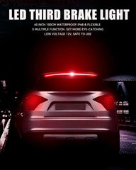 Keiurot LED brake light displaying double-flash warning for attention.
