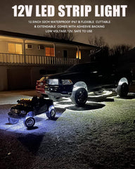 Keiurot waterproof IP67 LED strip, durable for exterior and marine use.