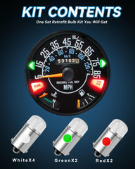 Keiurot waterproof LEDs resist moisture and vibrations for durable CJ dash lighting.