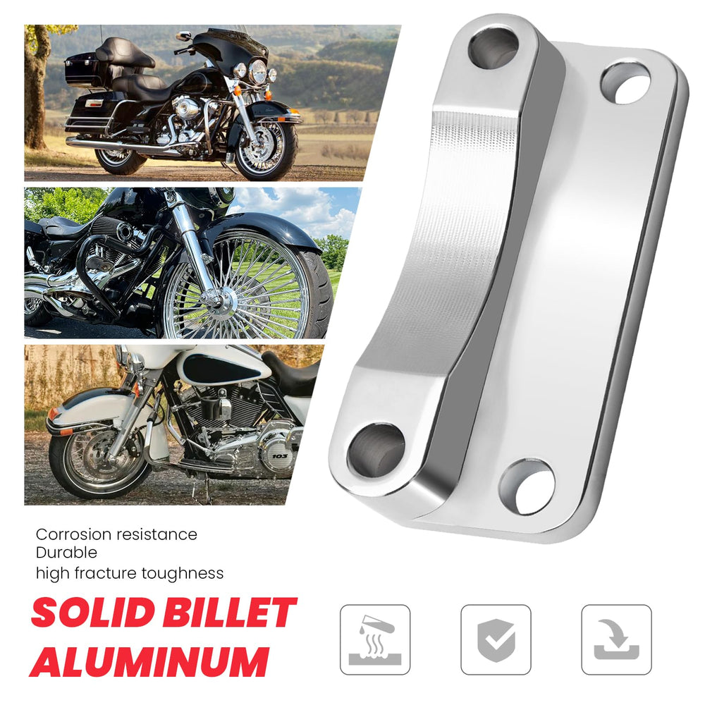 Kekykm front fender riser 20mm billet aluminum close-up for corrosion resistance