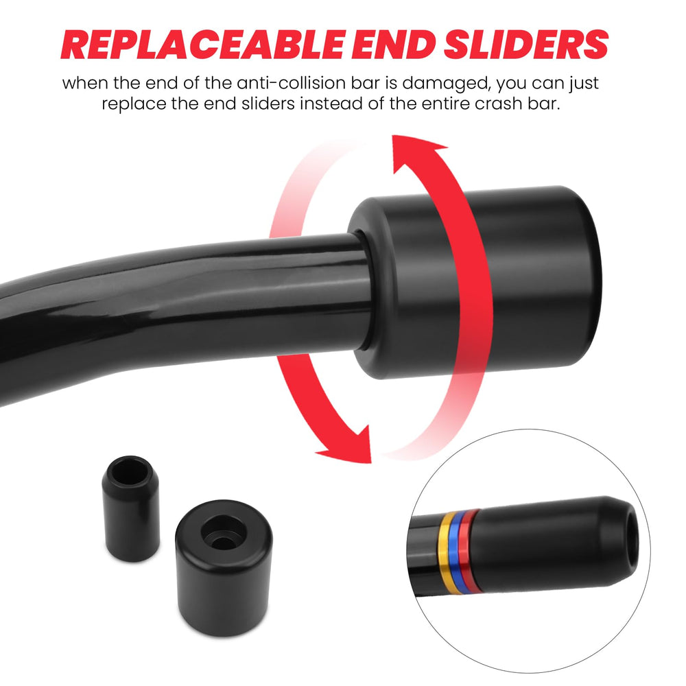 Kekykm road glide mounting crash bar for secure installation