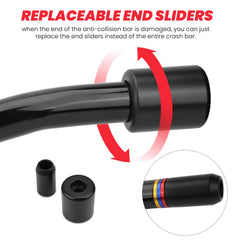 Kekykm road glide mounting crash bar for secure installation