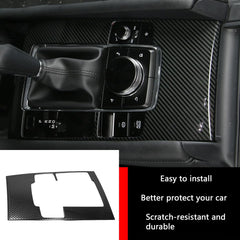 KELEIMAI console media panel carbon fiber style adds luxury to Mazda 3 interior