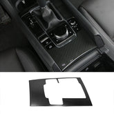 KELEIMAI Mazda 3 gear shift knob carbon fiber cover enhances cockpit aesthetics and protection