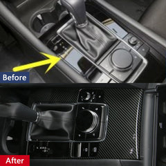 KELEIMAI gear shift knob trim brushed black finish for daily use and durability