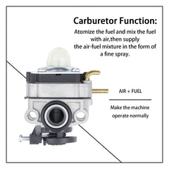 KELKONG installation-ready carburetor setup for quick DIY replacement.