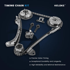 KELOKE Exhaust VVT sprocket supports efficient valve timing.