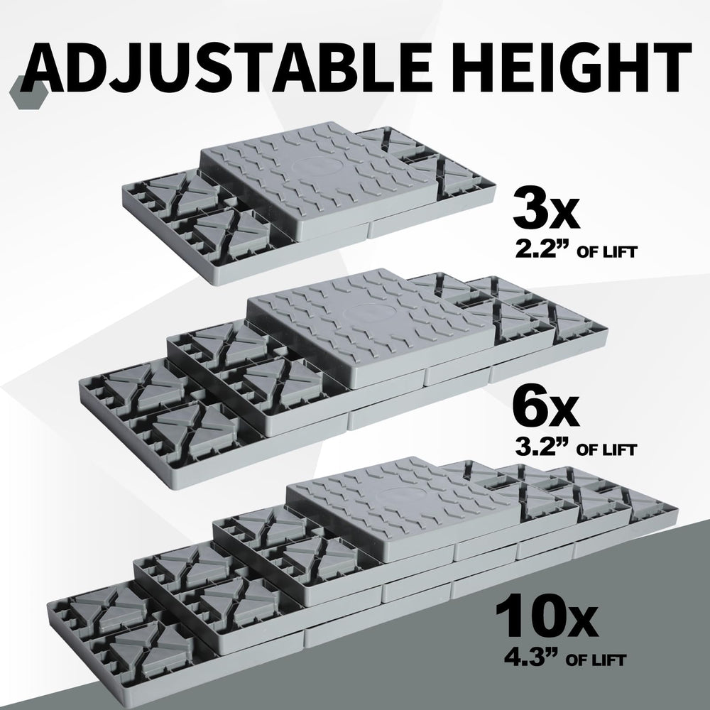 Keltrion durable polymer leveling blocks material close-up