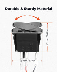 KEMIMOTO 10A blade fuse supports safe circuit protection.