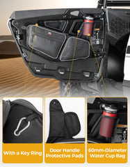 KEMIMOTO 1680D fabric guards against wear and dust in rugged environments.