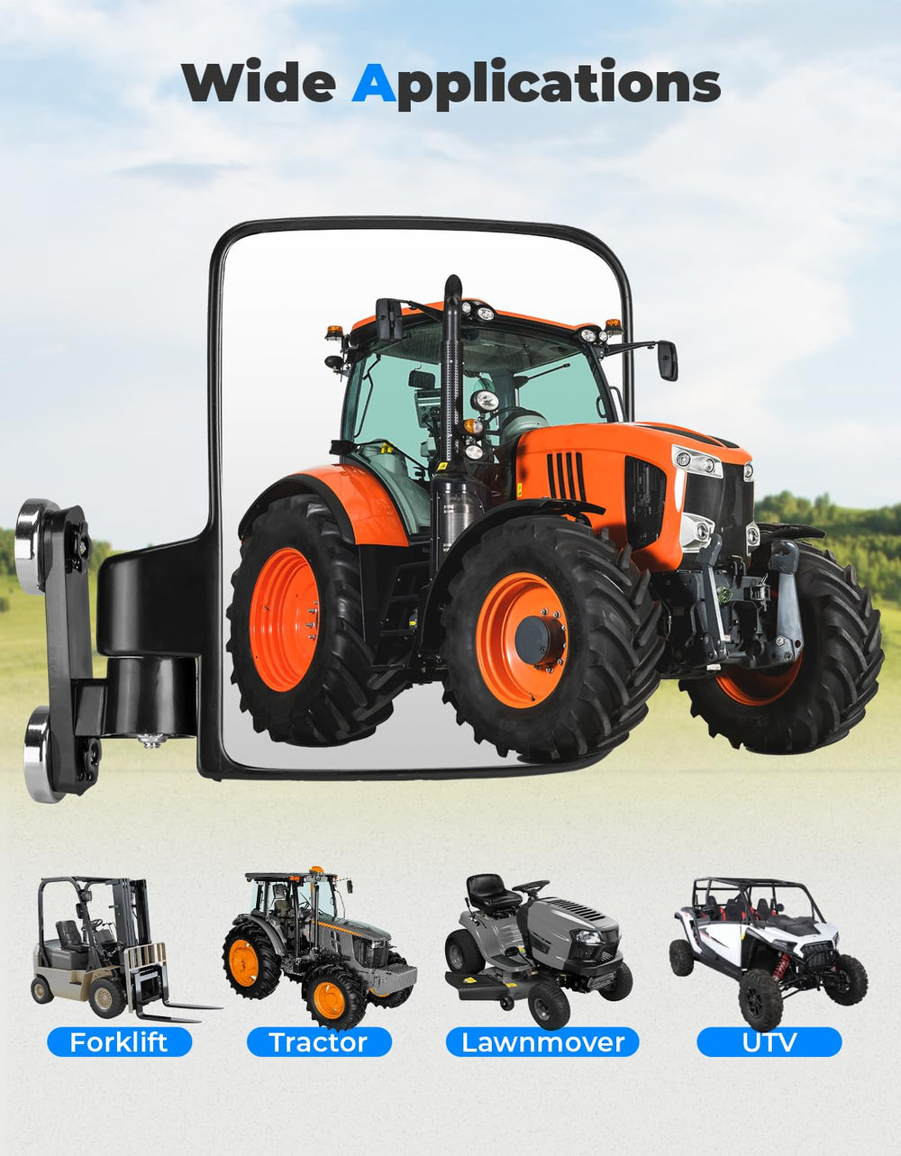 KEMIMOTO ABS plastic housing with impact-resistant glass withstands shocks and weather.
