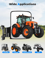 KEMIMOTO ABS plastic housing with impact-resistant glass withstands shocks and weather.