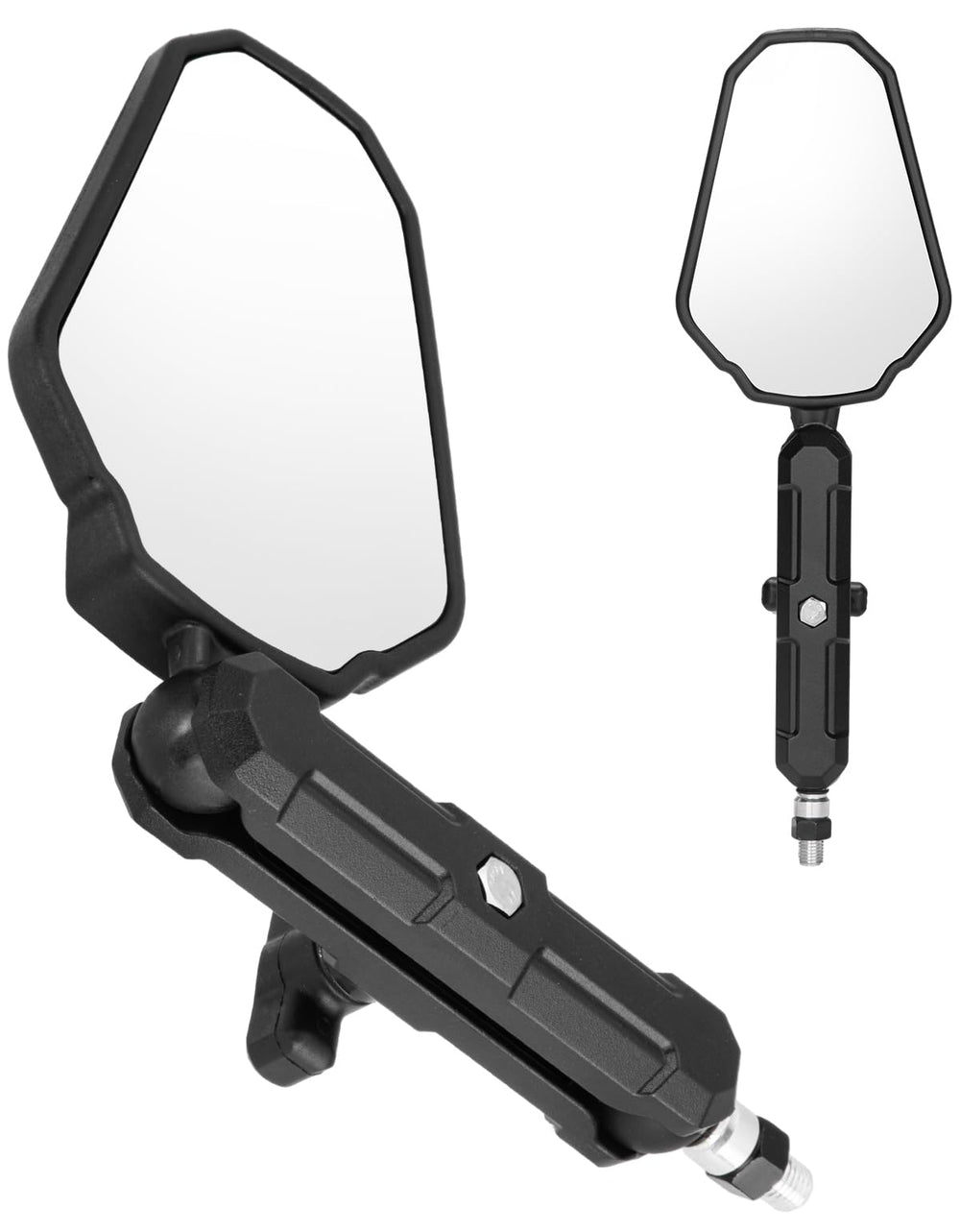 KEMIMOTO 5.24x3.74 inch mirrors provide a broad, clear field of view