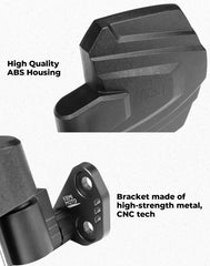 KEMIMOTO aluminum CNC-milled brackets provide durable mounting for off-road use.