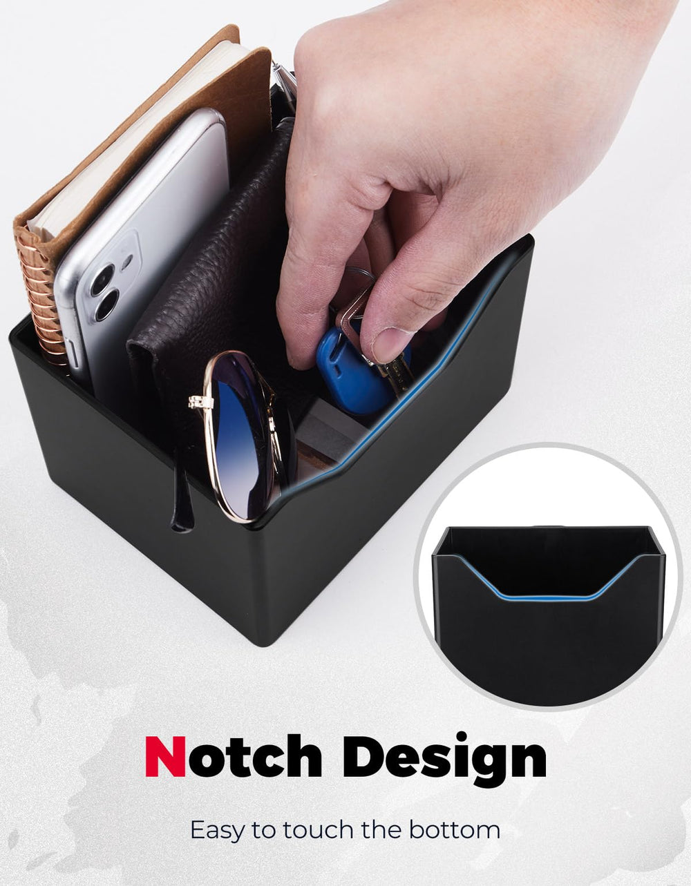 KEMIMOTO attachment on metal surfaces resists scratches while staying portable.