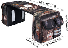 KEMIMOTO ATV bag keeps essentials reachable during travel.