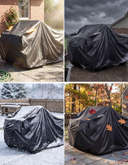 KEMIMOTO ATV cover PU coating guards against sun fading and weather