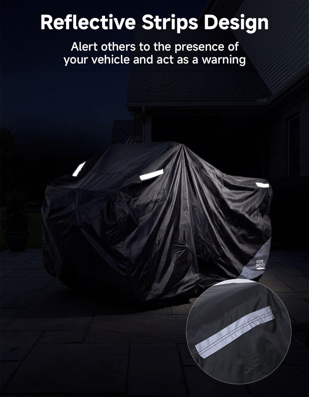 KEMIMOTO ATV cover universal compatibility covers many brands and models