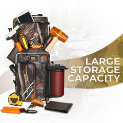 KEMIMOTO ATV Fender Bags detachable pocket stores small valuables securely.