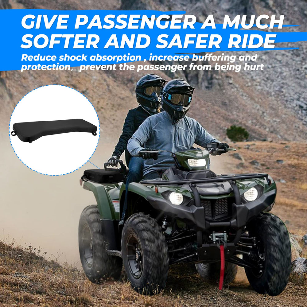 KEMIMOTO rack pad in multi-use setup protecting kids, pets, and gear on rides.