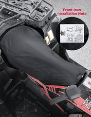 KEMIMOTO ATV seat cover stain-resistant finish keeps your seat looking new longer.