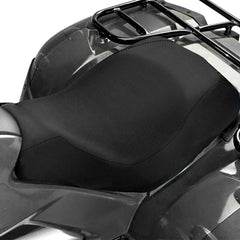 KEMIMOTO ATV seat cover waterproof guards against rain and mud on rugged trails.