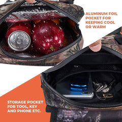 KEMIMOTO universal-fit bag works with most ATVs and snowmobiles.
