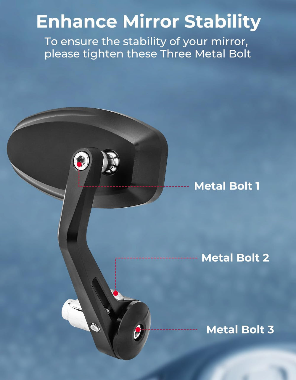 KEMIMOTO blue lens 360-degree rotation for flexible viewing