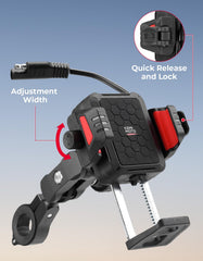 KEMIMOTO design allows direct action camera attachment without extra parts.