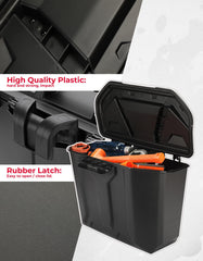 KEMIMOTO 715003314-compatible storage bin supports Can-Am Defender models.