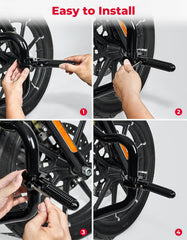 KEMIMOTO compatibility with 22-32mm crash bars enables broad universal fit.