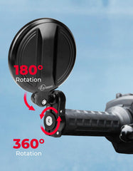 KEMIMOTO crystal clear vision for improved rear awareness