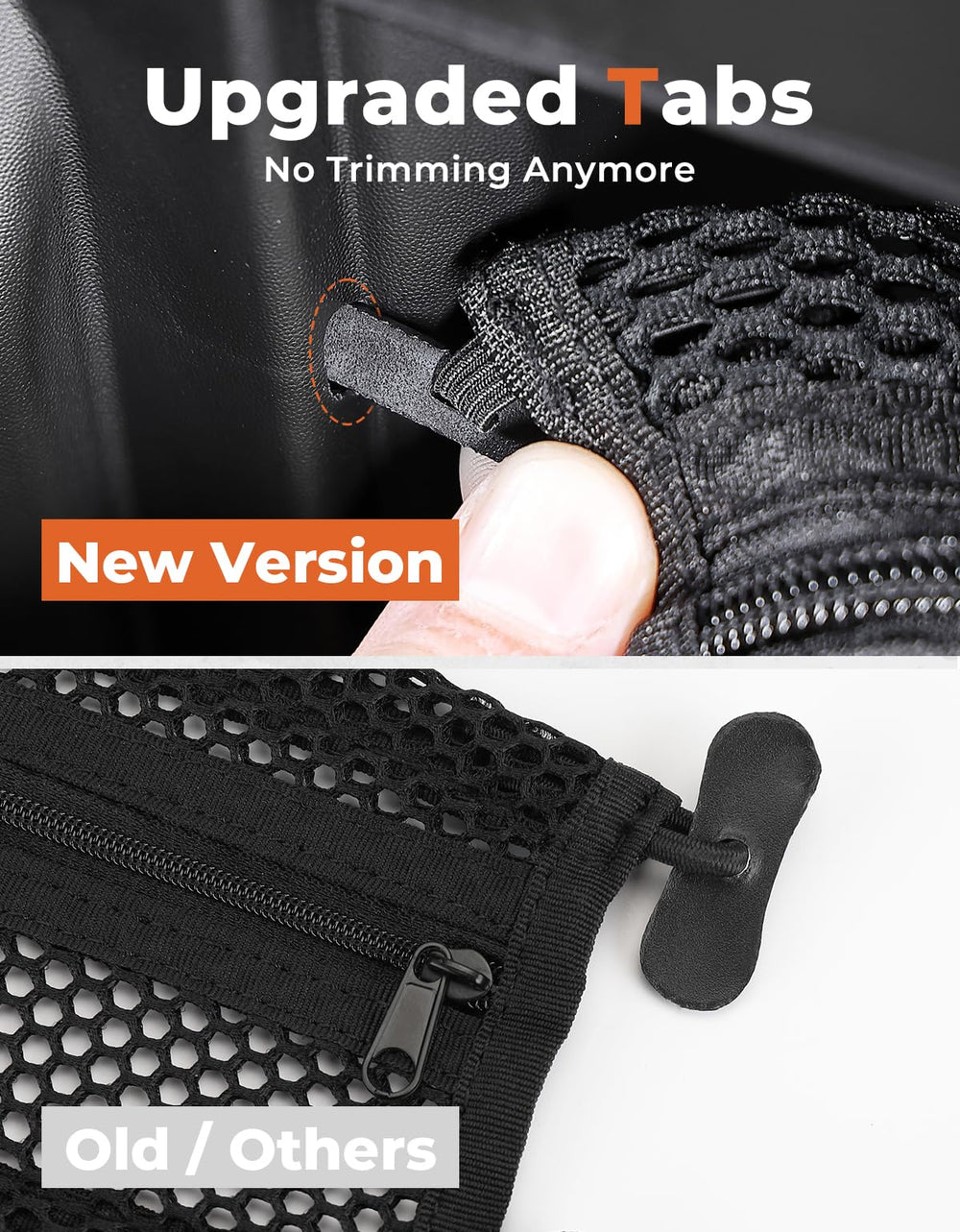 KEMIMOTO nylon material close-up, durable and resistant to tearing.