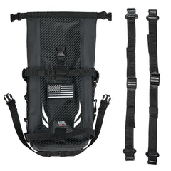 KEMIMOTO easy-clean fender tool bag rinses clean after muddy rides.