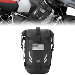 KEMIMOTO bag closes securely with quick-release buckles.