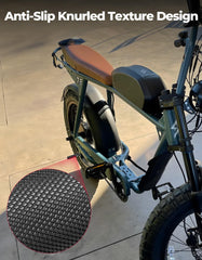 KEMIMOTO folding foot pegs 90-degree fold for compact storage.