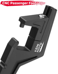 KEMIMOTO footpegs fit Sur Ron and Segway X160/X260 for smoother passenger rides.