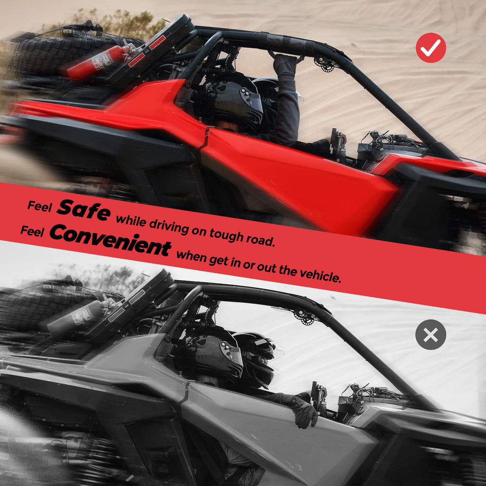 KEMIMOTO grab handles improve safety and comfort when entering or exiting the vehicle