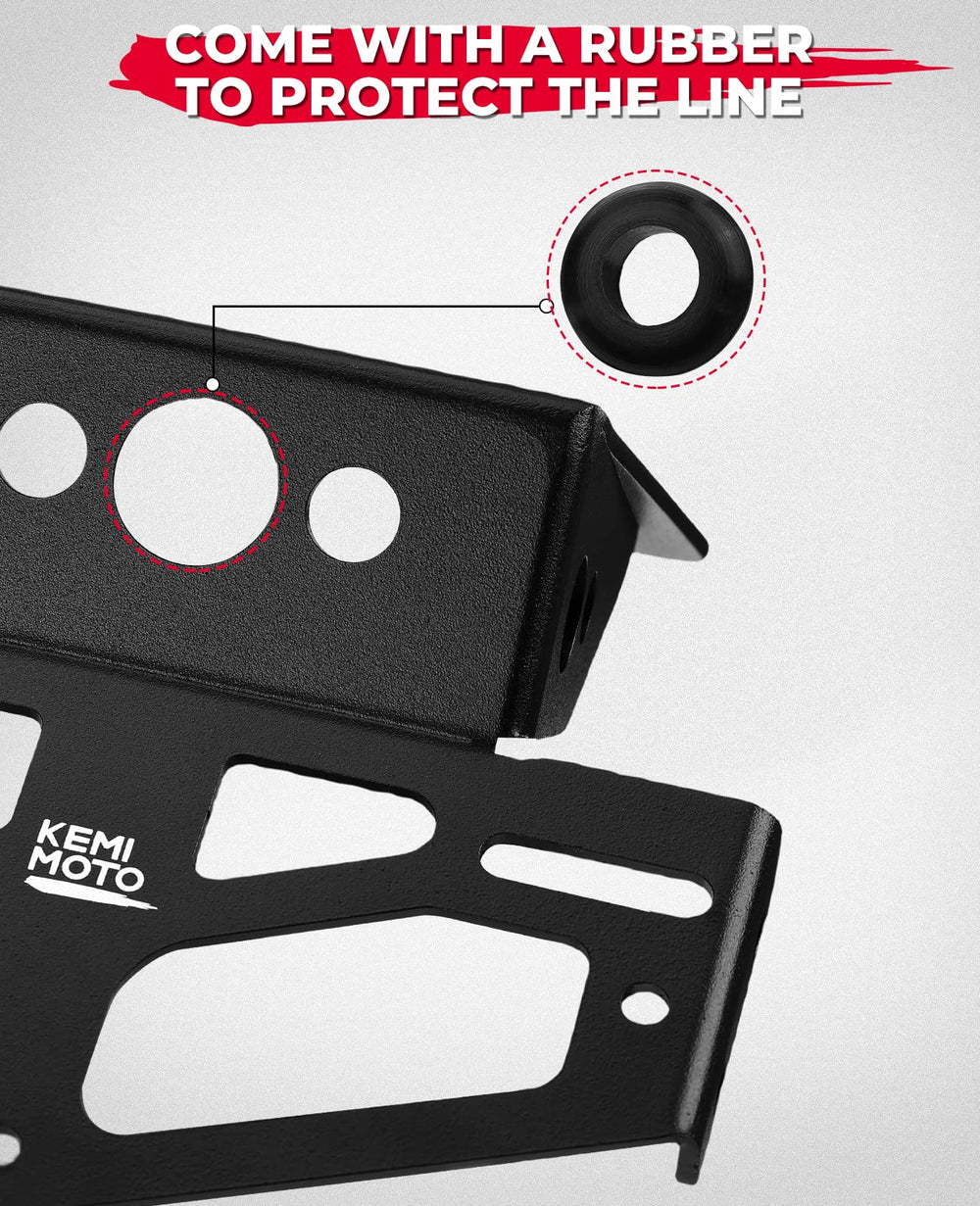 KEMIMOTO Grom OEM turn signals mount for a factory like tail.