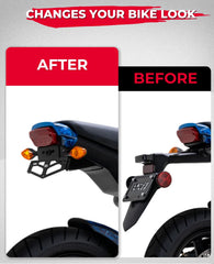 KEMIMOTO Grom side-design enhances a sportier rear profile.